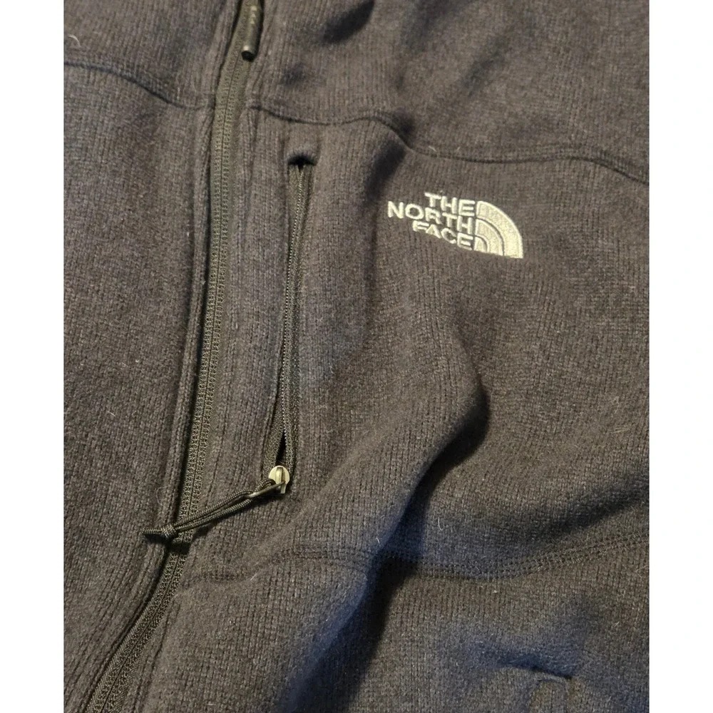 The North Face Gordon Lyons Full Zip Jacket Mens Size Medium Black Gatorade